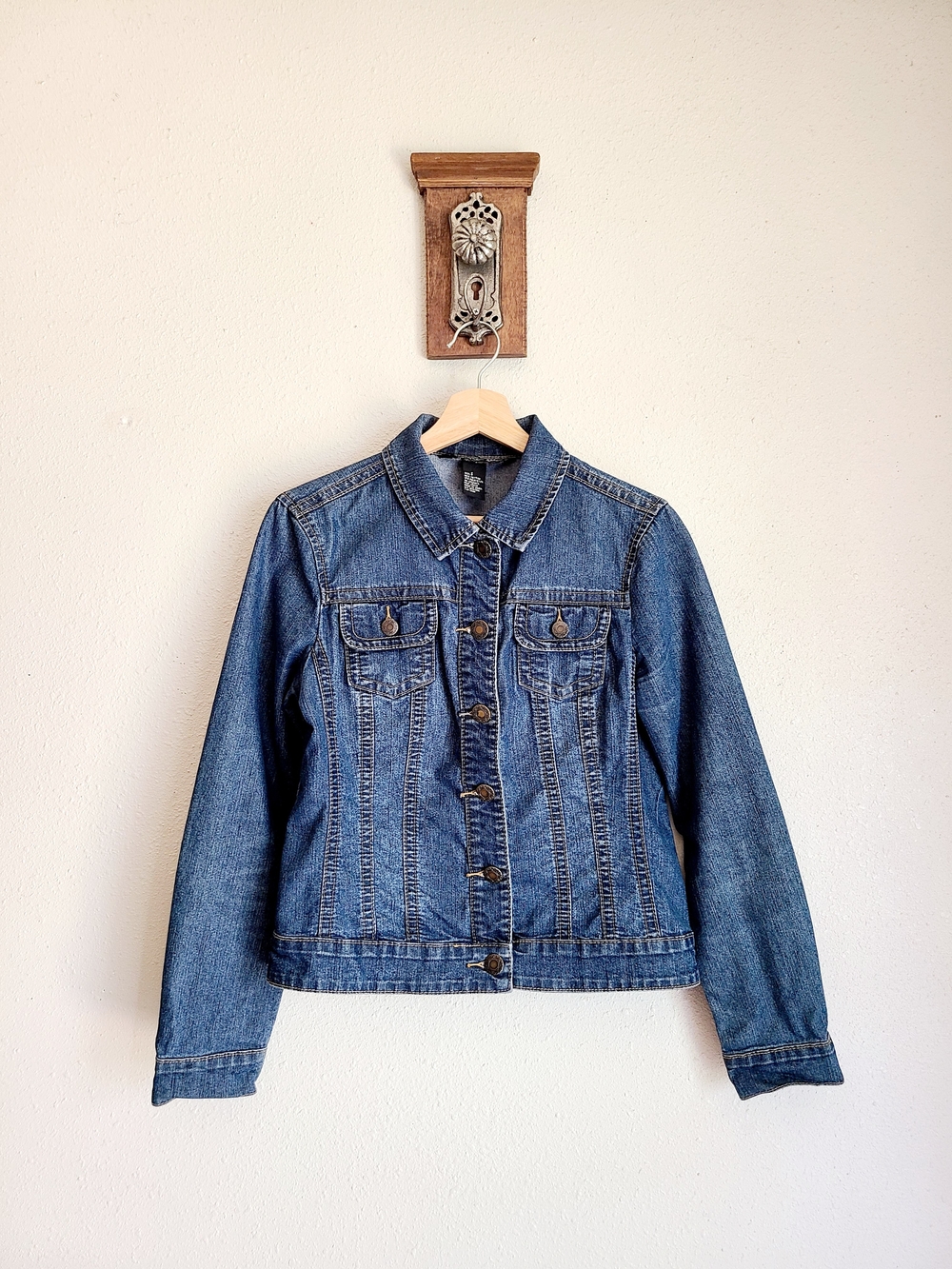 Baccini Medium Blue Denim Jacket - Women's Jean Jacket